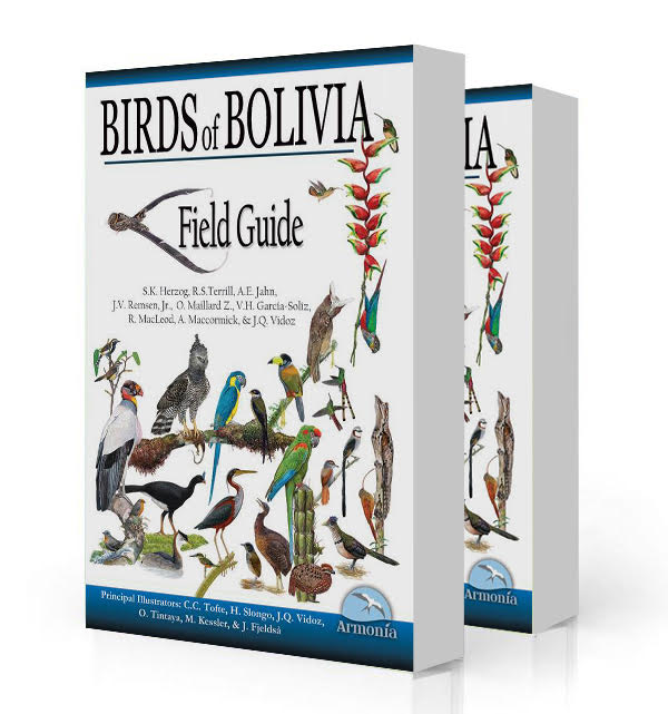 Birds of Bolivia Field Guide by Sebastian K. Herzog published in 2016- Future Generations University
