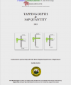 TAPPING DEPTH AND SAP